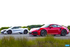 Mit dem 488 pista hat ferrari einen absoluten endgegner auf die straße gebracht. Porsche 911 Turbo S Ruthlessly Drags Mclaren 720s Rennlist