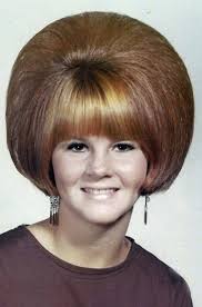 Did women wear their hair in certain styles in the past?