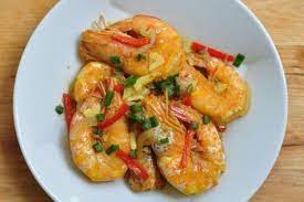 1/2 sudu kecil jintan manis. Resepi Udang Goreng Kunyit Recipe Asian Cooking Food Recipes