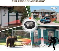 Such a device is often integrated as a component of a system that automatically performs a task or alerts a user of motion in an area. Mile Long Range Solar Wireless Driveway Alarm Outdoor Weather Resistant Motion Sensor Detector Security Alert