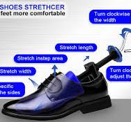 LANNEY Shoe Stretcher for Women & Men Wide Feet - Premium Shoe Expander  Widener Stretch Length Width