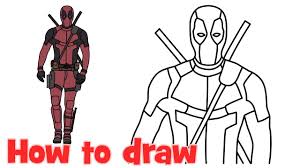 How To Draw Deadpool Superhero Full Body Step By Step Drawing Youtube Let's get them down on the page with some help from your art teacher today, rebecca elliott! how to draw deadpool superhero full body step by step drawing