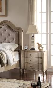 Rated 4.5 out of 5 stars. Beige Fabric Antique Taupe Queen Bedroom Set 4p Chelmsford 26050q Acme Classic Chelmsford 26050q Set 4