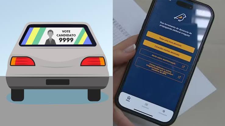 Adesivos em carros lideram denúncias de propaganda irregular no PI | G1