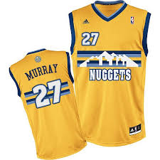 Murray is again having a great season with the nuggets and if the western conference wasn't so packed up with talent, he would have had some. Adidas Denver Nuggets Swingman Gold Jamal Murray Alternate Jersey Men S