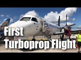 My First Flight On The Saab 340 Turboprop Airplane With Silver Airways