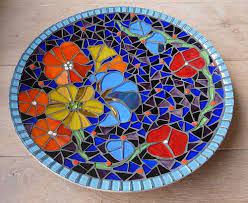 Mosaic Flower Bowl Free Mosaic Patterns Mosaic Patterns Mosaic Flowers