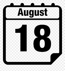 Being a leo born on august 18th, your personality is characterized by ambition and honesty. August 18 Daily Calendar Page Interface Symbol Comments October Calendar Icon Png Clipart 1153463 Pinclipart