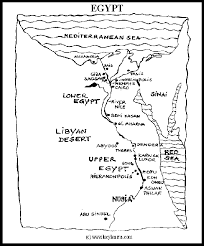 Passover get 500+ more passover crafts, recipes & activities on pinterest free printables & paper. Map Of Egypt For Kid Egypt Printable Coloring Pages Egypt Map Ancient Egypt Map Ancient Egypt Unit Study