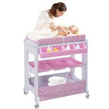 Dieses design vom wickeltisch mit badewanne bietet bequemlichkeit für mutti! Costway 2 In 1 Mobiler Wickeltisch Badewanne Kaufland De