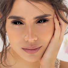 Image result for black sclera contacts