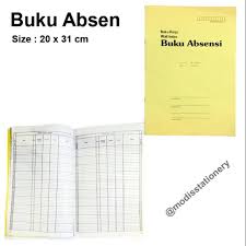 Cara membuat absen di buku tulis. Buku Absen Shopee Indonesia