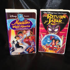 Disney Aladdin And The King Of Thieves Aladdin The Return Of Jafar Vhs Disney Presents Disney Dvds Childrens Movies