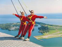 Cn tower — this article is about the cn tower in toronto. Check In The Cn Tower Opens Its Latest Attraction Edgewalk To The Public Today Where Ca