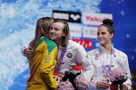 Cate campbell celebrates after australia's win in the women's 4x100m relay final at the world championships. Ariarne Titmus Pictures Photos Images Zimbio