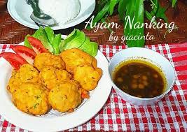 Resep Ayam Nanking Oleh Giacinta Permana Resep Resep Ayam Makanan Masakan