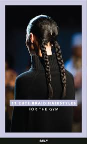 If you normally avoid braiding your hair because the braid does not look full then this hairstyle can help you with that. 11 Cute Braids For The Gym And Beyond Self