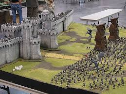 Minas Tirith Wall Lord Of The Rings Warhammer Terrain Wargaming Terrain Scenery