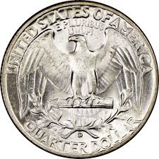 1935 D 25c Ms Washington Quarters Ngc