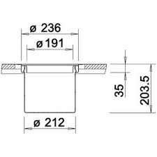 Grading system of waste blanco solon sorter blanco solon blanco solon 512471 compost system. Blanco Solon Abfalltrennsystem Flachenbundig 512471 Online Shop Abfallsammler Arbeitsplatte