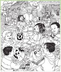 Painting Pumpkins Classroom Highlights Com Halloween Arts And Crafts Halloween School Crafts Hidden Pictures