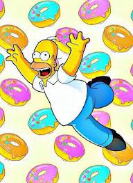 Imagine Donuts Homer And Food Simpsons Art Simpsons Drawings Simpsons Party