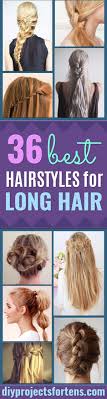 Not all long hairstyles are difficult, believe us. 36 Best Hairstyles For Long Hair Diy Projects For Teens