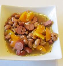 Sprinkle a little bit of brown sugar on top of the dish before you put it into the oven; Slow Cooker Pinto Beans Hot Dogs Peppers Pantry Friendly Recipe Mom S Plans