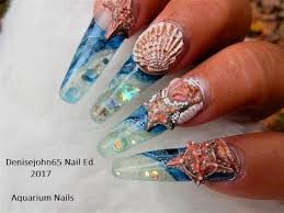 Pin On Aquarium Mermaid Nails