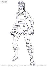 She was first released in season 1 and is part of the storm scavenger set. Learn How To Draw Renegade Raider From Fortnite Fortnite Step By Step Drawing Tutorials Coloring Pages For Boys Learn To Draw Drawings