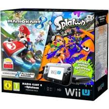 Pack Nintendo Premium Console Wii U Mario Kart 8 Code Splatoon Console De Jeux Achat Prix Nintendo Wii U Console Wii U Mario Kart 8