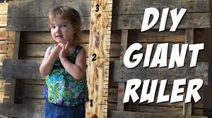 Diy Giant Ruler How To Build A Child Growth Chart