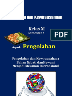 Laporan perencanaan pemasaran makanan internasional. A Perencanaan Usaha Makanan Internasional