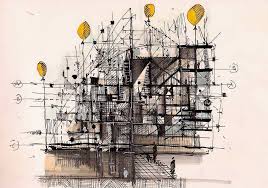 Balloon Flying Foundations Architecture Sketch Conceptual Sketches Diagram Architecture