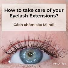After the first 24 hours, you can apply protective coating once or twice per week to your new lashes to preserve the look and extend the life of the eyelash extensions. How To Take Care Of Your Eyelash Extensions Nhung Phan Pmu Academy
