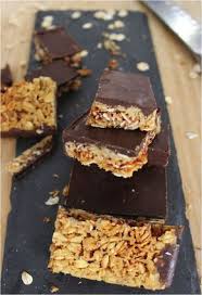 Barres Aux Cereales Et Chocolat Cereales Chocolat Recette Barre De Cereales