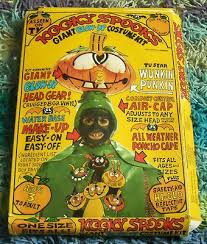 Kooky Spooks Vintage Blow Up Halloween Costume 1979 Wunkin Punkin 287151929