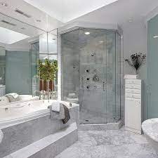 Wall paint is pearl white by pratt & lambert and wood trim is white dove eggshell from benjamin. White Carrara C Honed Marble Tiles 12x12 Country Floors Of America Llc