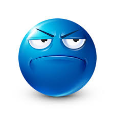Smileys App With 1000 Smileys For Facebook Whatsapp Or Any Other Messenger Funny Emoji Faces Funny Emoticons Blue Emoji