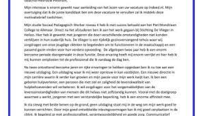 Sollicitatiebrief Begeleider Gehandicaptenzorg Top Kwaliteit Gratis Brief