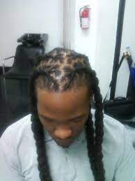 Dreadlock Style He S Just Chillin With Braided Dreadlocks Dreadlock Styles Dreads Styles Dreadlock Style