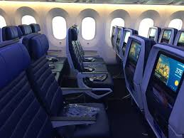 The dreamliner b787 dreamjet is the world's largest and most the plane is a remodeled boeing 787 dreamliner which is a commercial aircraft that carries between 240 and 335 passengers. Onboard The First Flight Flying On United S New Boeing 787 10 Dreamliner Airlinegeeks Com