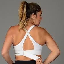 The bra has comfortable molded seamless cups. Ultimate Sports Bra White White Sports Bra High Impact Bra Sports Bra