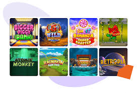 Slots Rush Casino game selection 