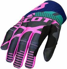 Scott 450 Patchwork Full Finger Cycling Gloves Blue In 2020 Cycling Gloves Cycling Women Bike Gloves