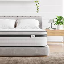 Inofia Double Mattress 10.3 Inch Hybrid Memory Foam and Pocket Spring
