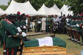 Ibrahim attahiru in an air crash, in kaduna, on friday. Voasjg4 M25yom