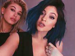 Kylie Jenner and Hailey Bieber, 2014.