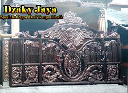 Model pagar besi stainless minimalis sebagai contoh teralis pagar rumah. Harga Pagar Besi Tempa Pagar Besi Tempa Dzaky Jaya