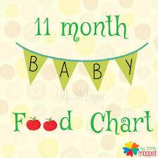 11 Months Baby Food Chart With Indian Recipes